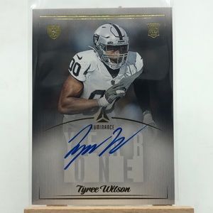 Tyree Wilson SP On-Card Auto RC